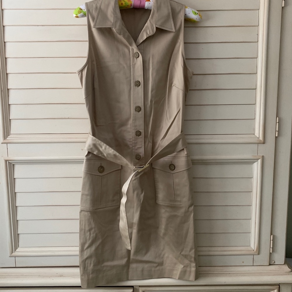 Never worn sleeveless dress by j.McLaughlin